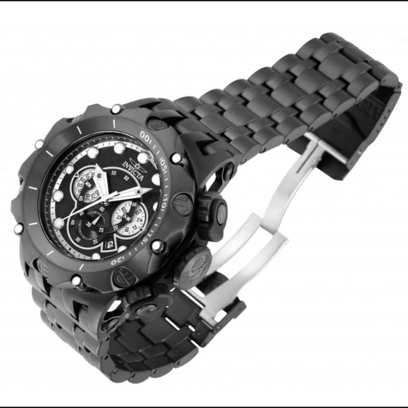 Invicta Men's 52mm Venom Hybrid Quartz Chronograph Bracelet Watch w/ 1-Slot DC - Picture 1 of 10